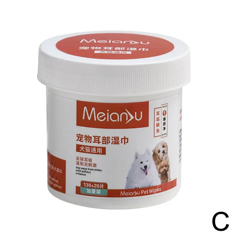 Lingettes Nettoyantes pour Yeux et Oreilles pour Chat CLEAN-PET.