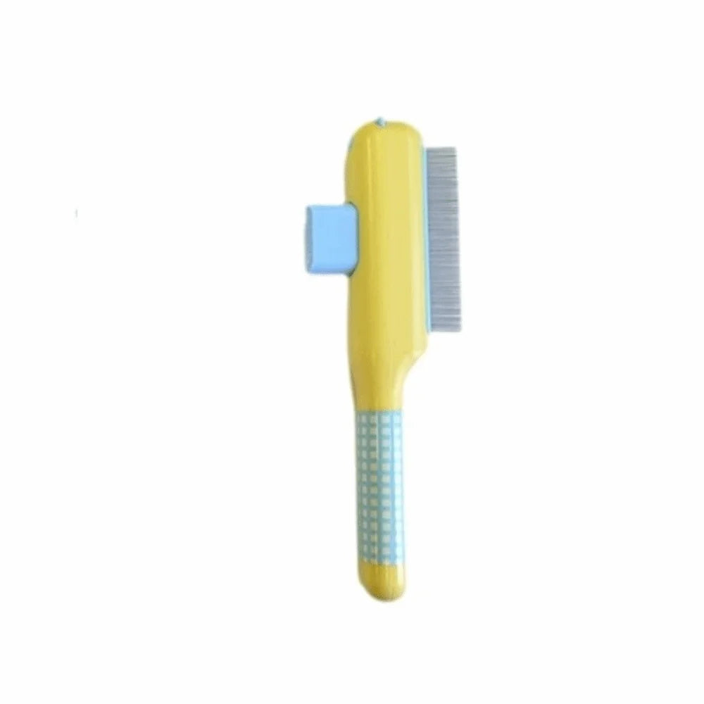 peigne anti-puce jaune