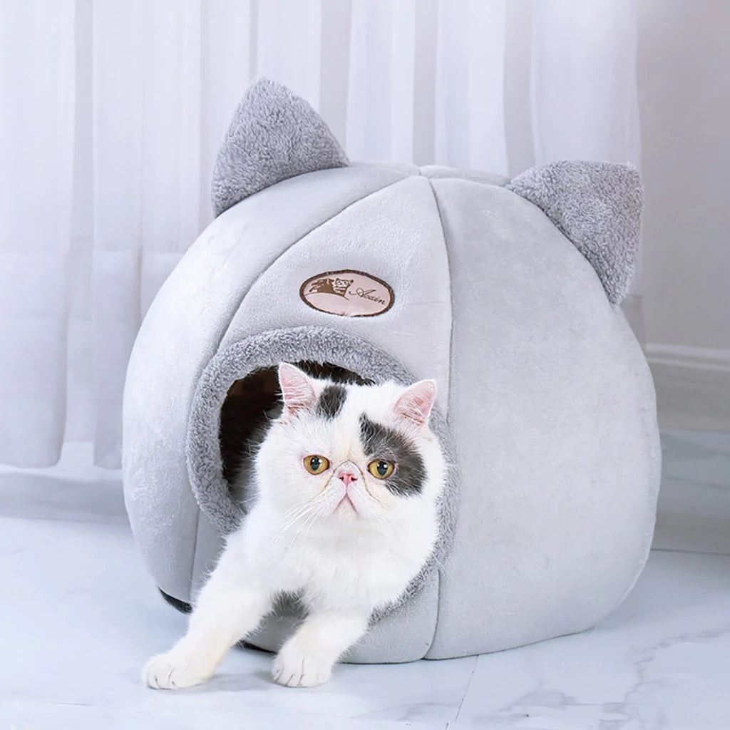 Il ronronne, il se blottit, il disparaît dedans. C'est ça, COMFY-HOUSE™.
