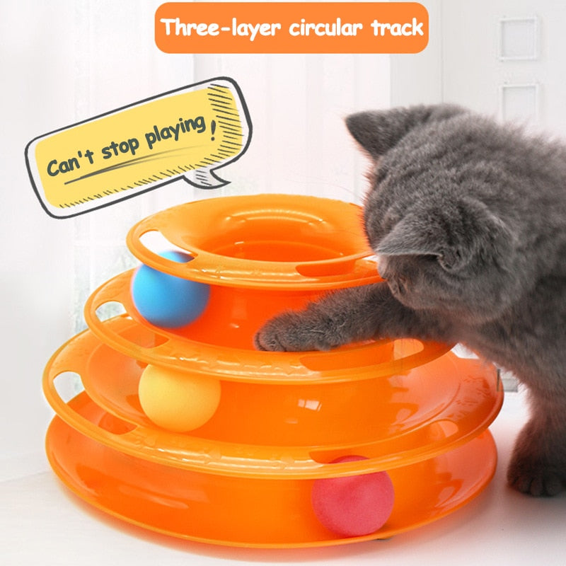 tour infernale pour chat et chaton