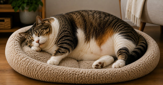 Les chats et l'obésité.
