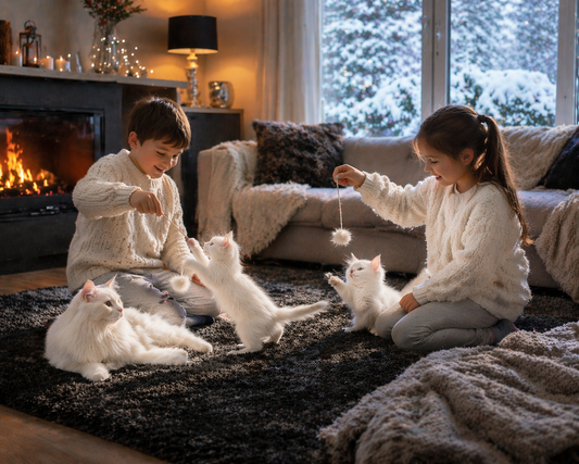 Les jeux, le point essentiel des chats et chatons.