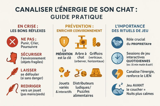 canaliser l'énergie de son chat
