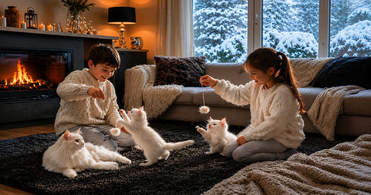 Les jeux, le point essentiel des chats et chatons.