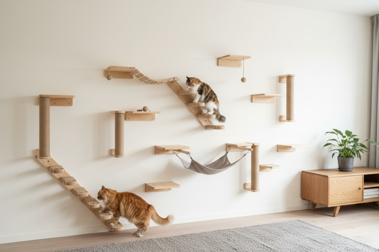 Arbre à chat mural : installation et avantages