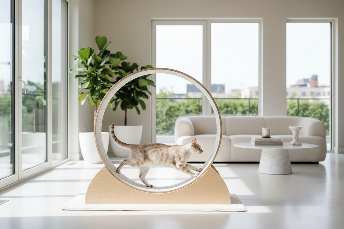 Roue d'exercice pour chat : est-ce fait pour mon chat ?