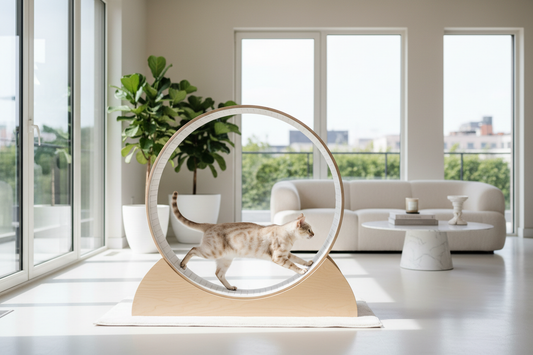Roue d'exercice pour chat : est-ce fait pour mon chat ?