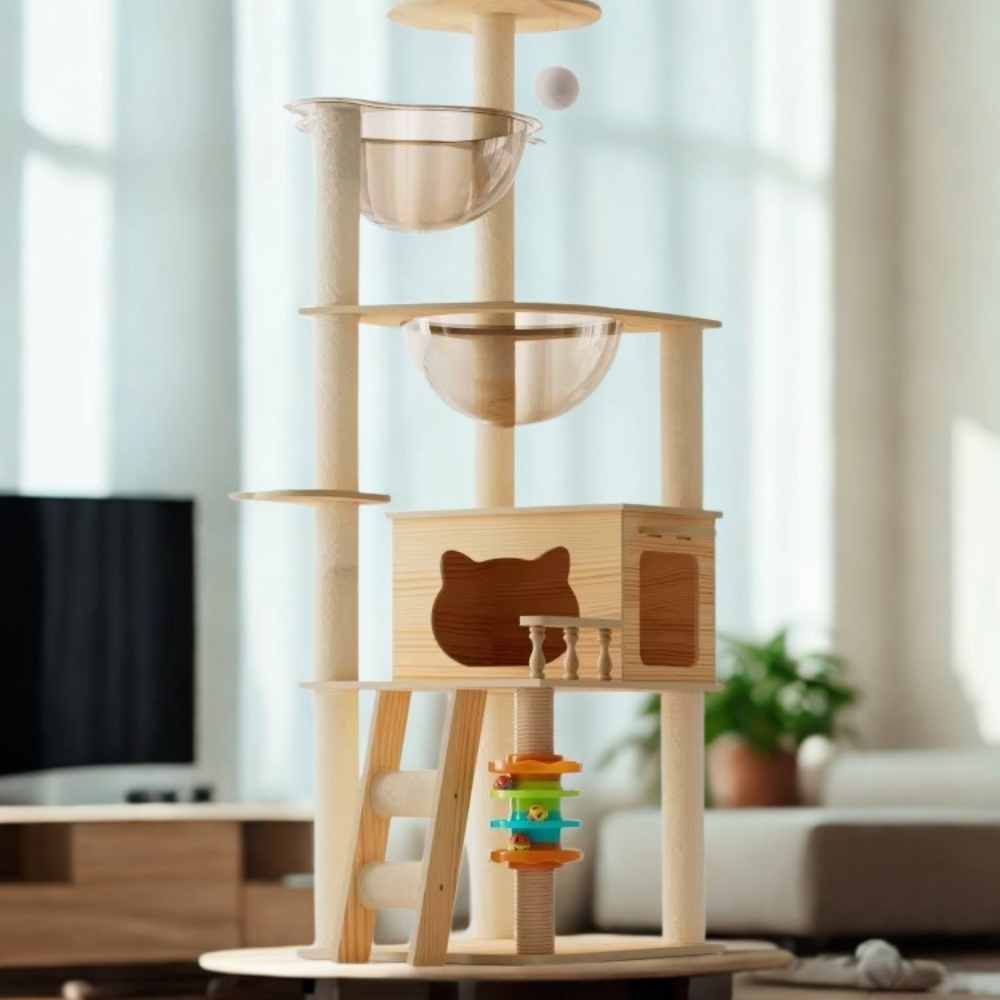 arbre a chat design CAT-WOOD