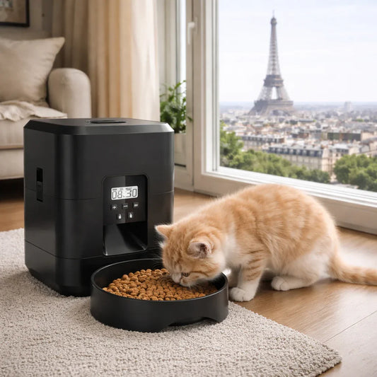  Distributeur automatique de croquettes WiFi pour chat et chien
