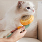 BROSSE CITROUILLE  AUTO-NETTOYANTE POUR CHATS