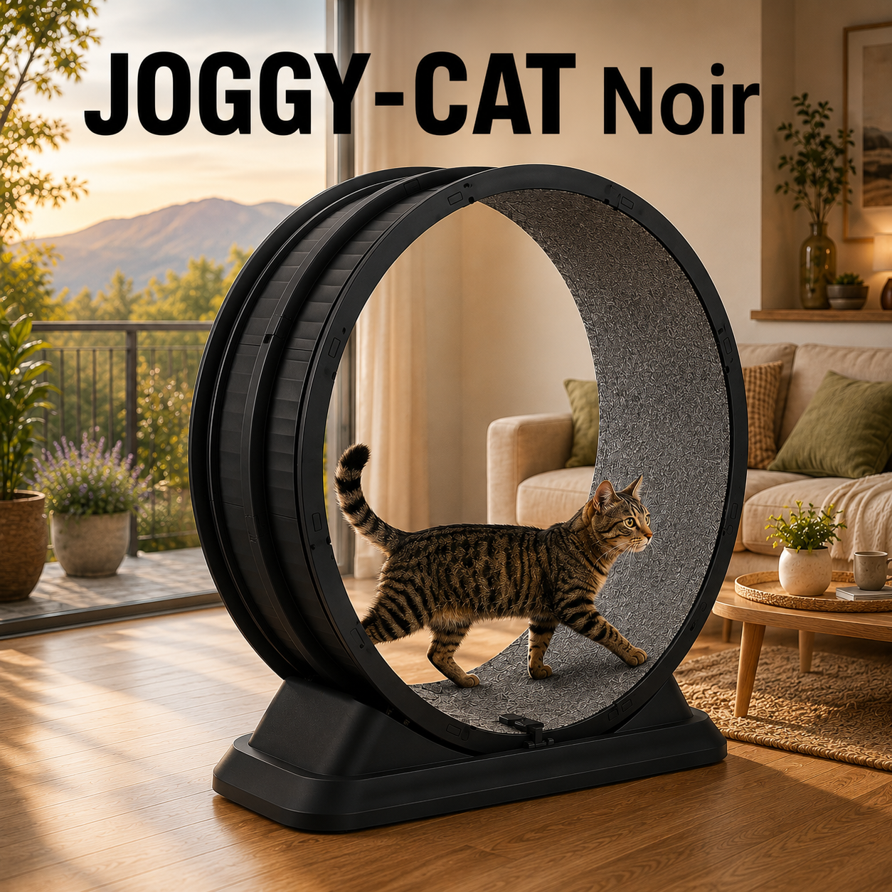 JOGGY-CAT™ — Roue d'Exercice pour Chat