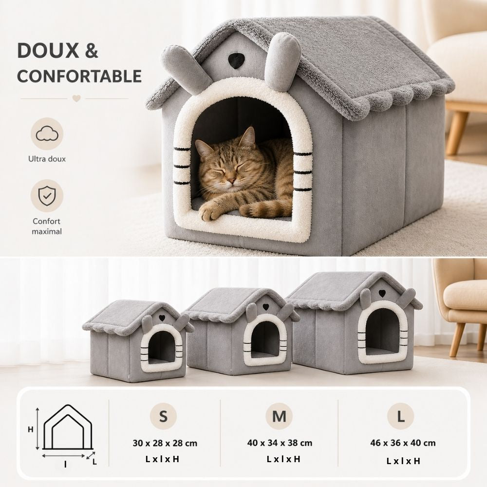 Petite Maison pour chat - Confort et Design