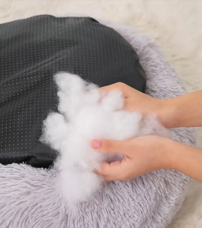 TopConfort – Panier rond apaisant ultra doux pour chat