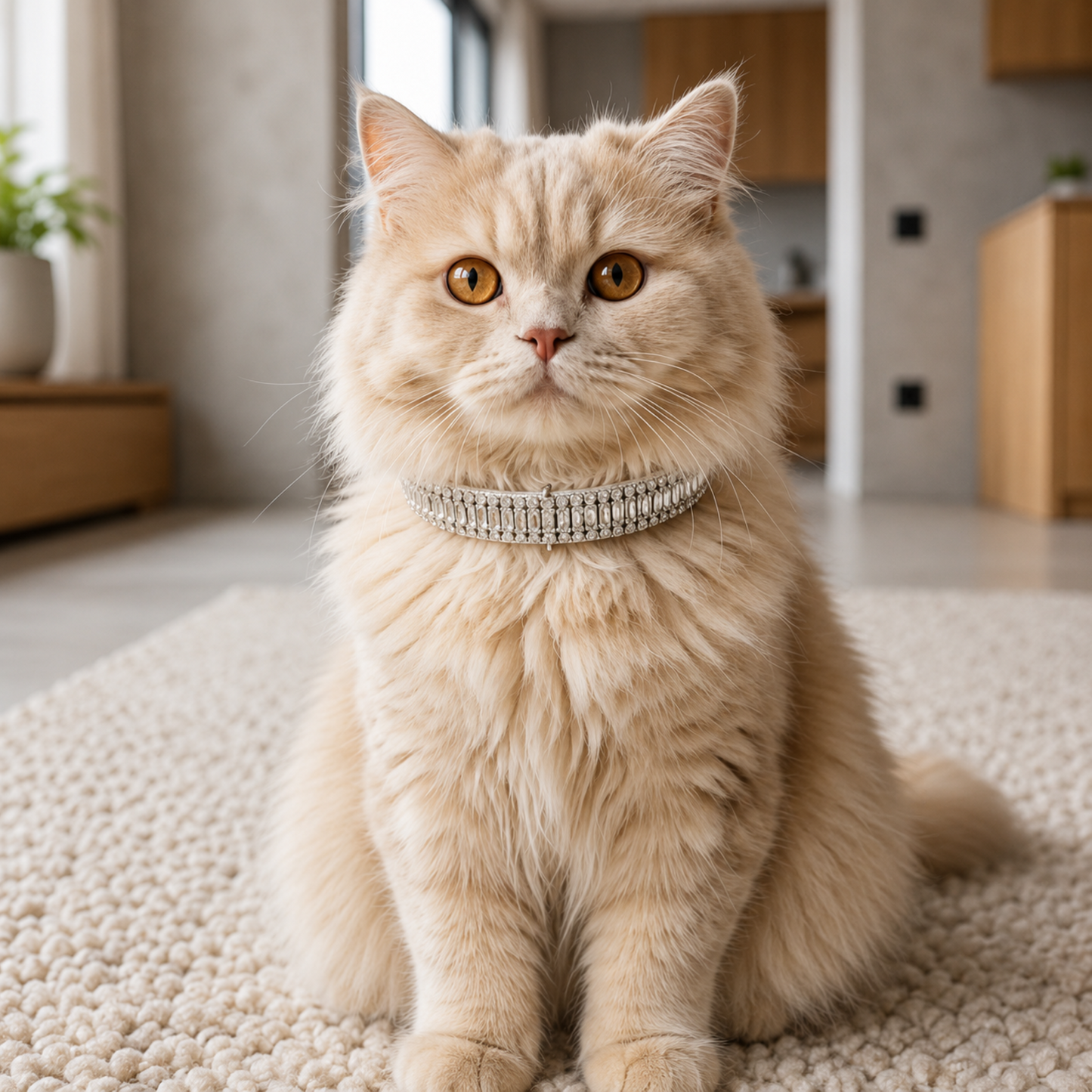 chat et son collier