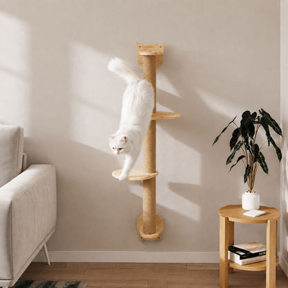 mural cat-tree design arbre à chat