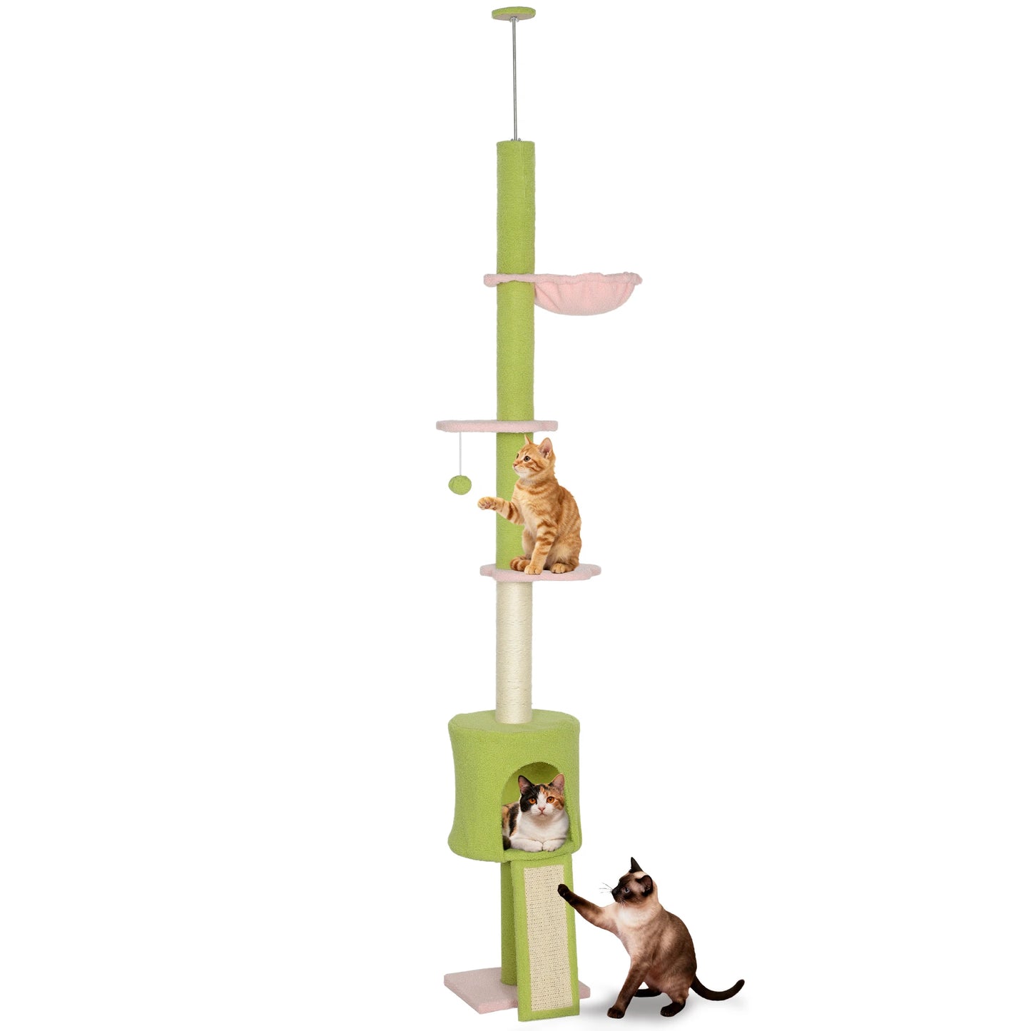 vue d'ensemble de la tour pour chats