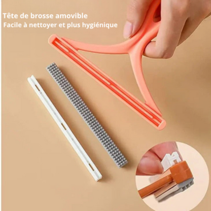 brosse nettoyable et hygiénique