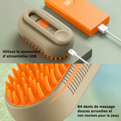 Brosse vapeur 3 en 1 BRUSH-NETT™ — avantages et caractéristiques