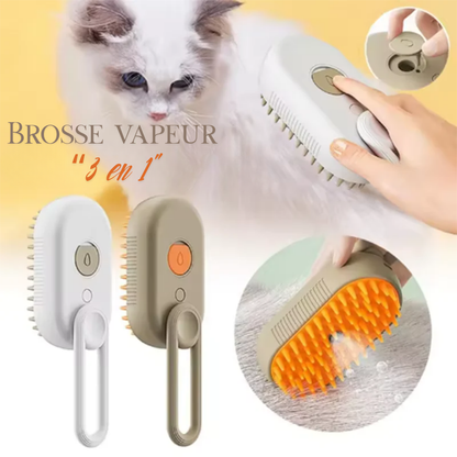 BRUSH-NETT™ brosse vapeur 3 en 1 pour chat — vue principale