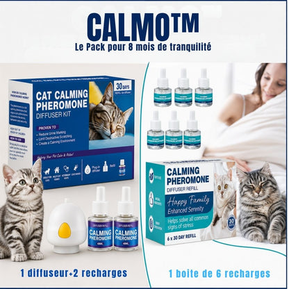 calmo 1 diffuseur et 6 recharges