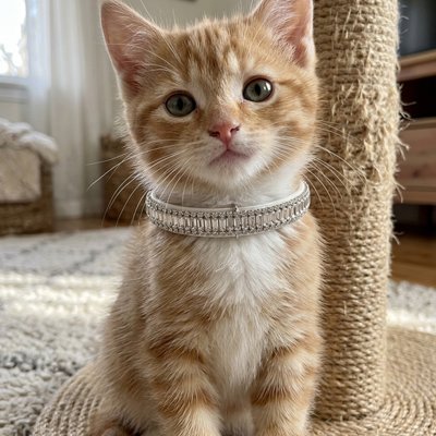 Collier Chat | Élégant et Coquet.