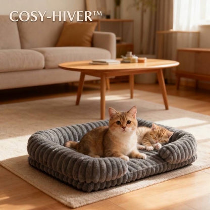 COSY-HIVER™ – Nid Douillet pour Chat & Petit Chien