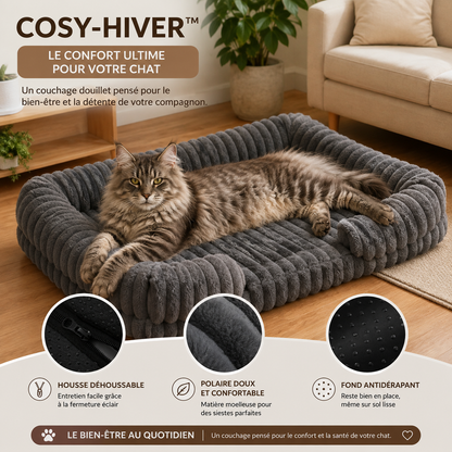 COSY-HIVER™ – Nid Douillet pour Chat & Petit Chien