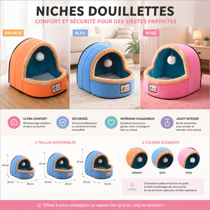 cozy niche caracteristiques