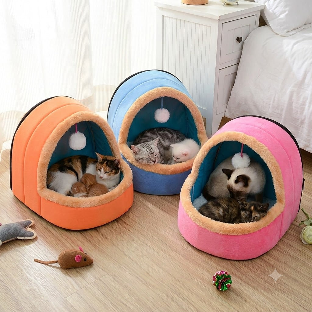 cozy niche vue d'ensemble des trois couleurs