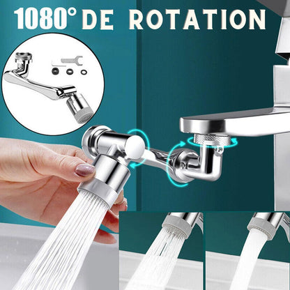 EMBOUT UNIVERSEL DE ROBINET 1080°: JET-FLEX.