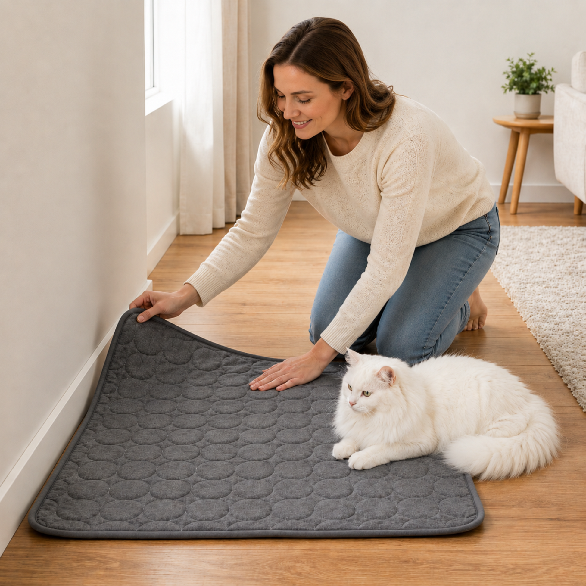 COOLMIAOU™ tapis rafraîchissant pour chat détail"