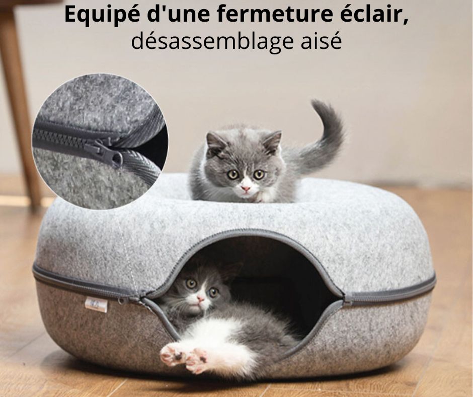 DONUT'S PET :Panier de maison en feutre