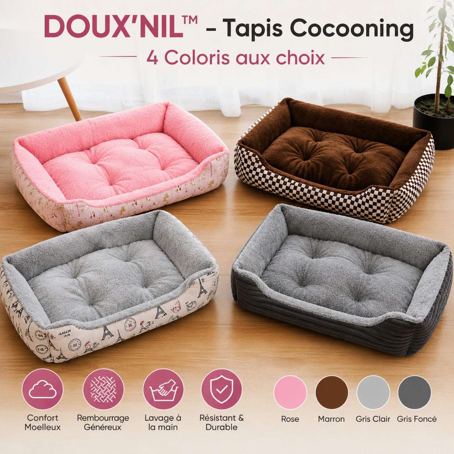 DOUX'NIL™ 4 coloris aux choix