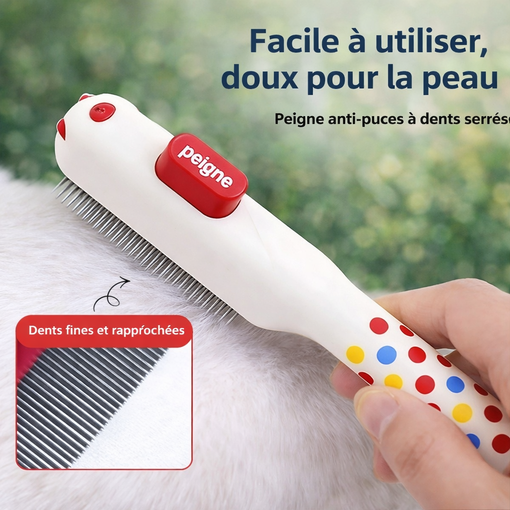 utilisation facile et anti-puce