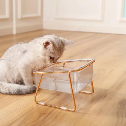 nobowl gamelle chat surlevée vue ensemble