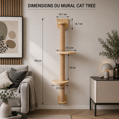 dimensions de cat-tree