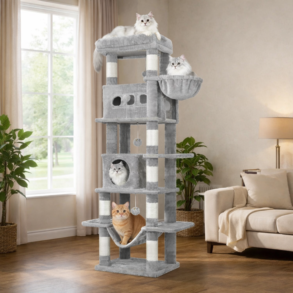 Stabilité et sécurité OLYMPUS TOWER™ — base renforcée et kit anti-basculement