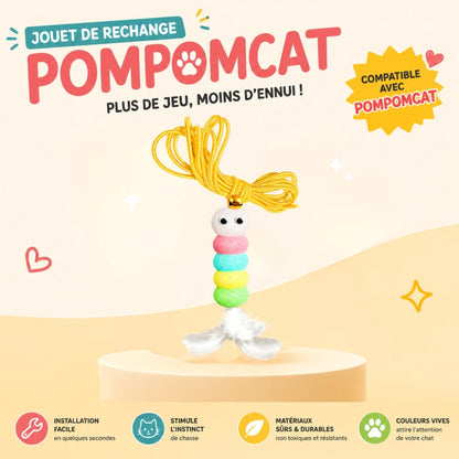 Détail du pompon électrique automatique du jouet POMPOMCAT