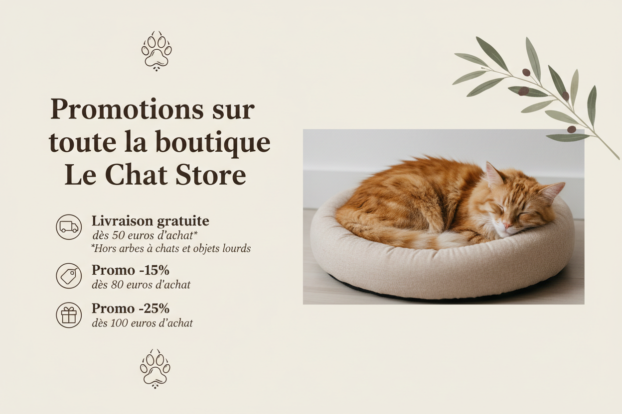 Slide promotionnel Le Chat Store v3