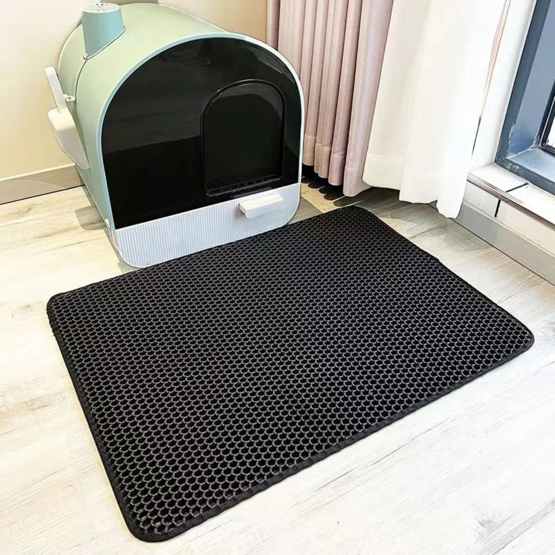 tapis de litiere noir