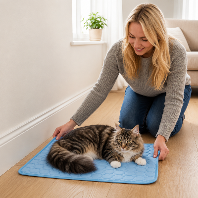 tapis rafraichissant pour chats