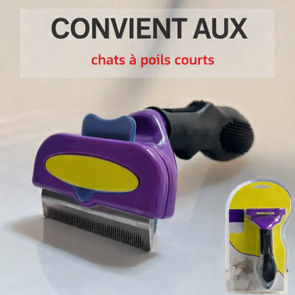 UNDERCOAT™ version poils courts — convient aux chats à pelage ras