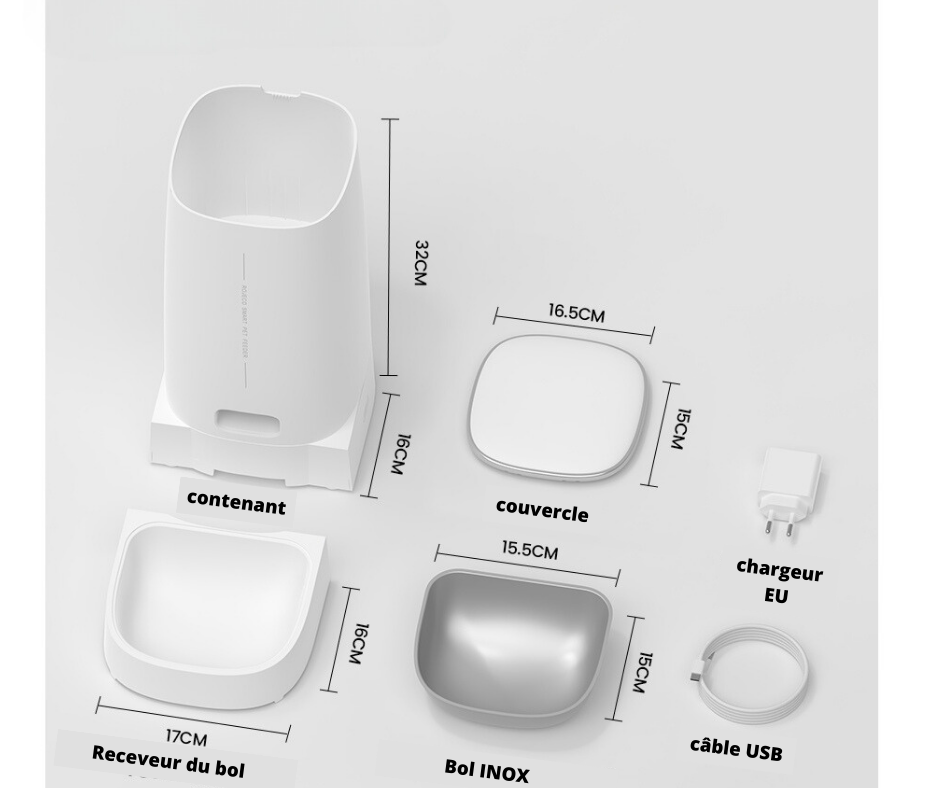 Distributeur de croquettes intelligent DISTRI-SMART