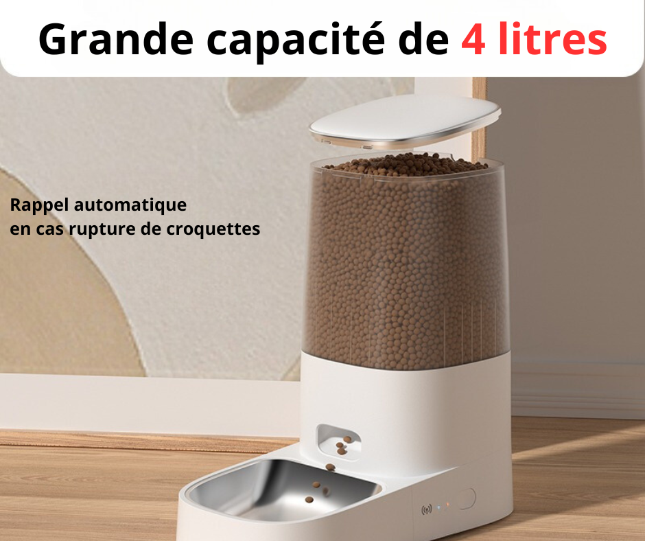 Distributeur de croquettes intelligent DISTRI-SMART