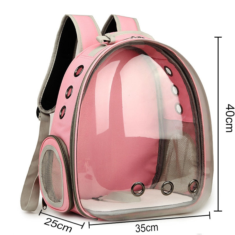 CAT-BAG : cartable rose pour minou