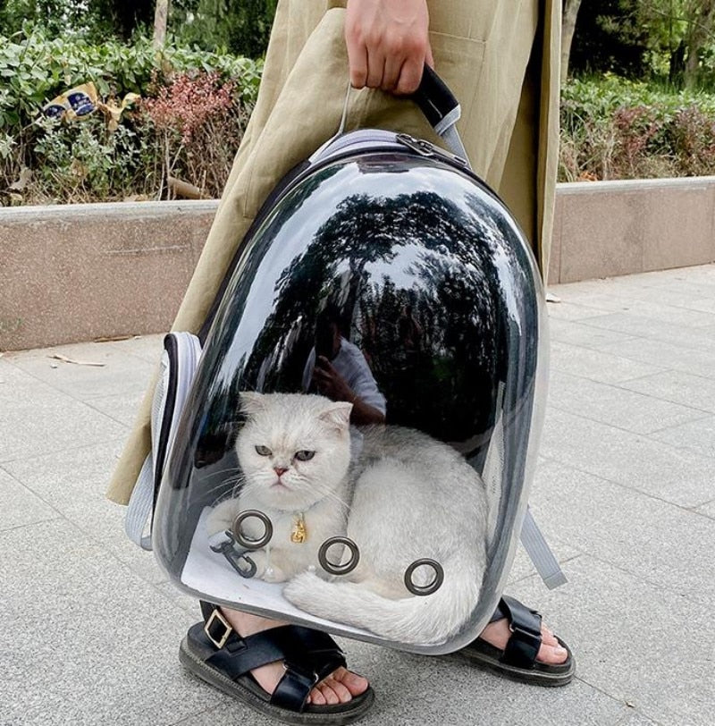 The Voyager Cat Backpack - Bubble Cat Carrier
