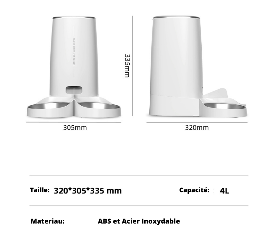 Distributeur de croquettes intelligent DISTRI-SMART