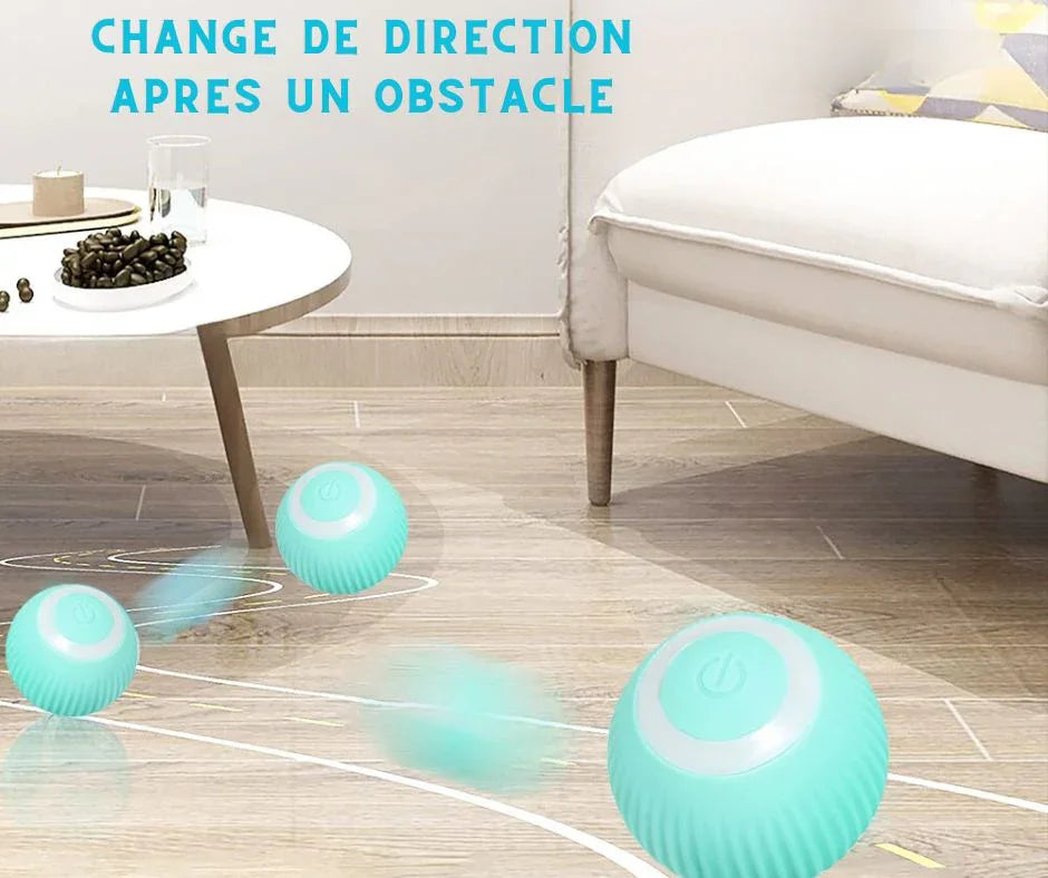 changement de direction automatique de la balle