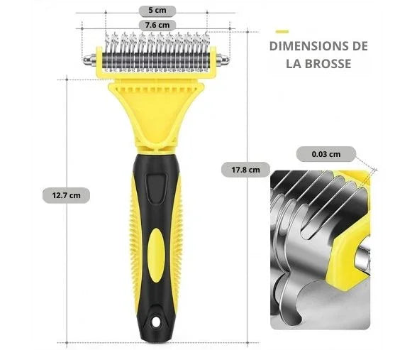 dimensions brosse